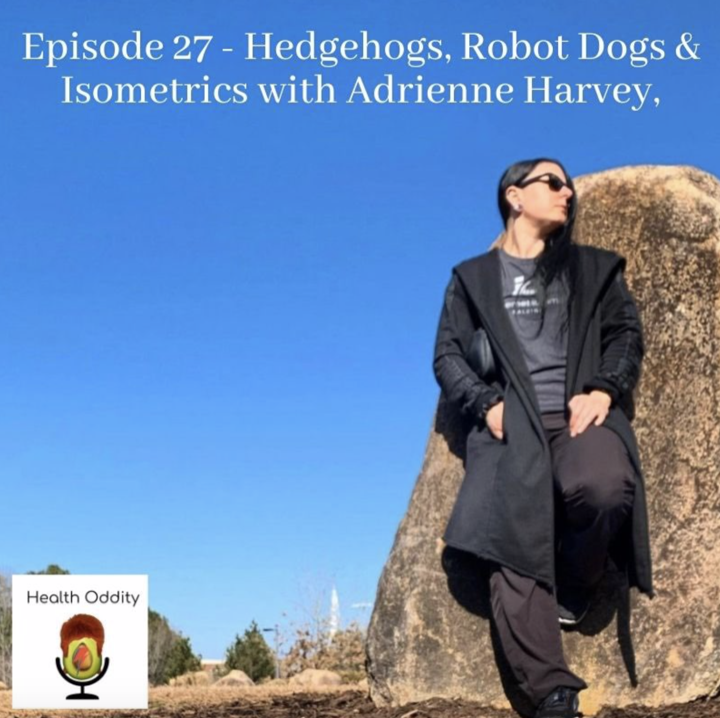 #27 Hedgehogs, Robot Dogs & Isometrics – Adrienne Harvey