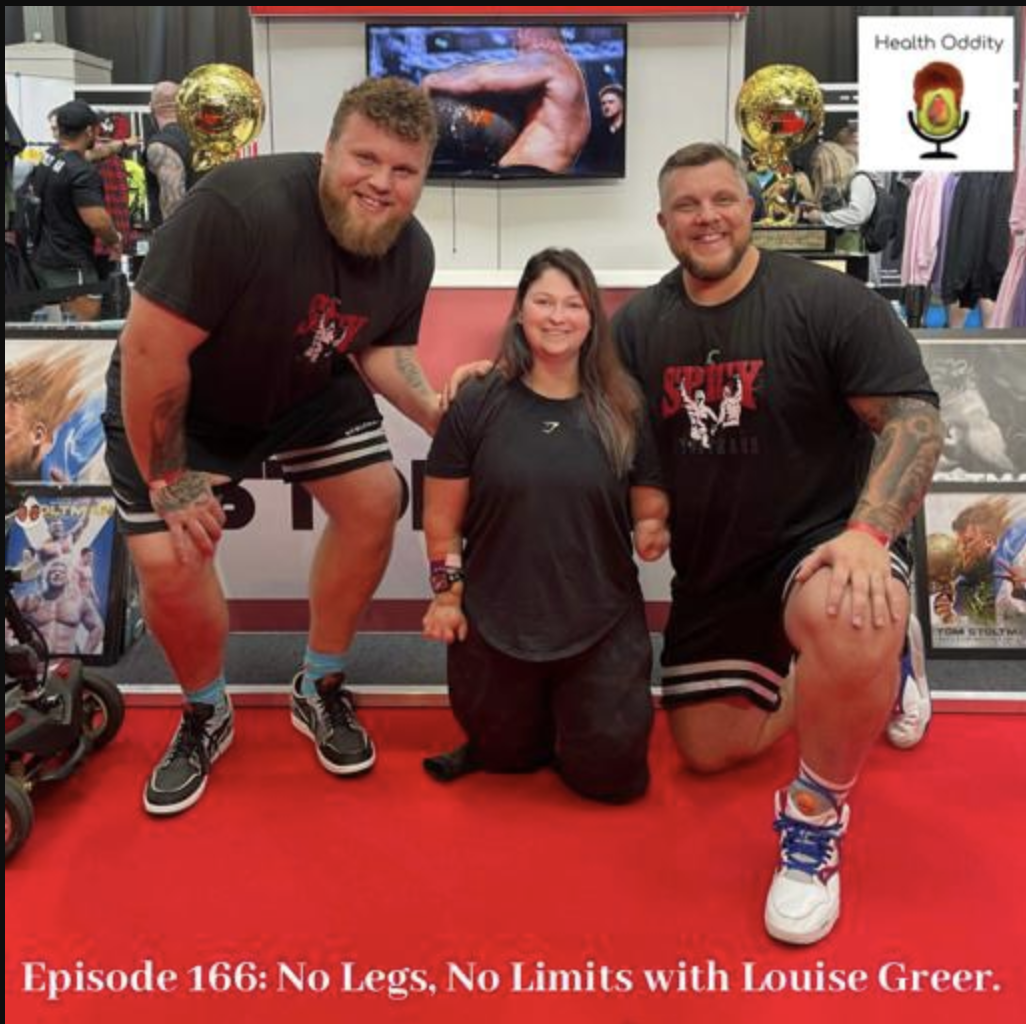 #166 No Legs, No Limits with Louise Greer